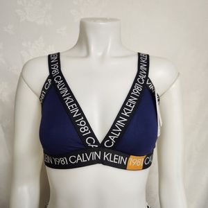 Calvin Klein 1981 Bold Unlined Bralette